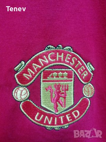 Manchester United Adidas оригинална памучна тениска фланелка Манчесътр Юнайтед Размер М , снимка 4 - Тениски - 41523067
