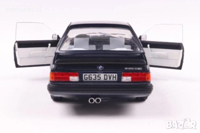 BMW 635 CSI E24 1984 - мащаб 1:18 на Solido моделът е нов в кутия, снимка 7 - Колекции - 52152949