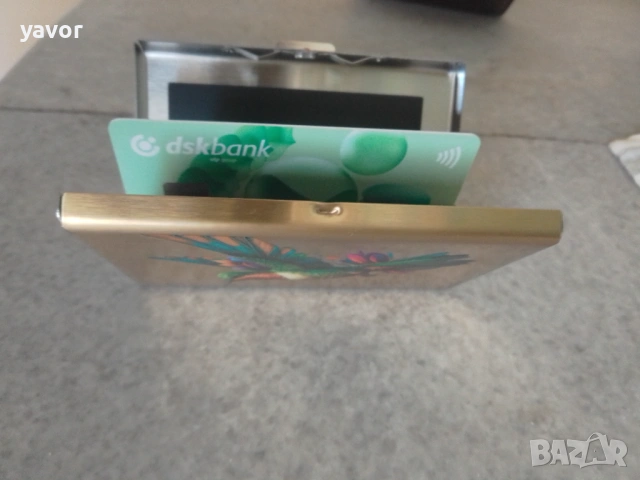 Метална кутия за дебитни карти, снимка 3 - Други стоки за дома - 53533189