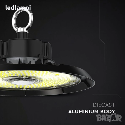 LED Индустриална Камбана 100W CREE Чип 135Lm/W - 6 Години Гаранция Студено Бяла Светлина, снимка 3 - Други - 8536848