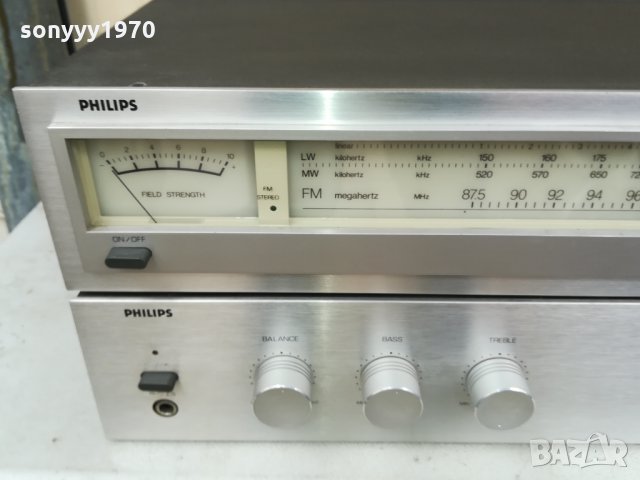 philips amplifier+philips tuner-внос germany 1602221808, снимка 5 - Ресийвъри, усилватели, смесителни пултове - 35813045