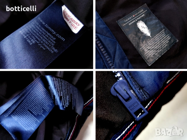 TOMMY HILFIGER Down Mens Jacket - S - оригинално мъжко яке с гъши пух, снимка 11 - Якета - 52828395