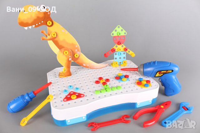 3D мозайка "Животни" с винтоверт, снимка 5 - Образователни игри - 34894983