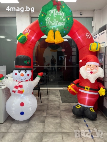 Надуваема коледна арка НОВА , снимка 3 - Други - 52012102