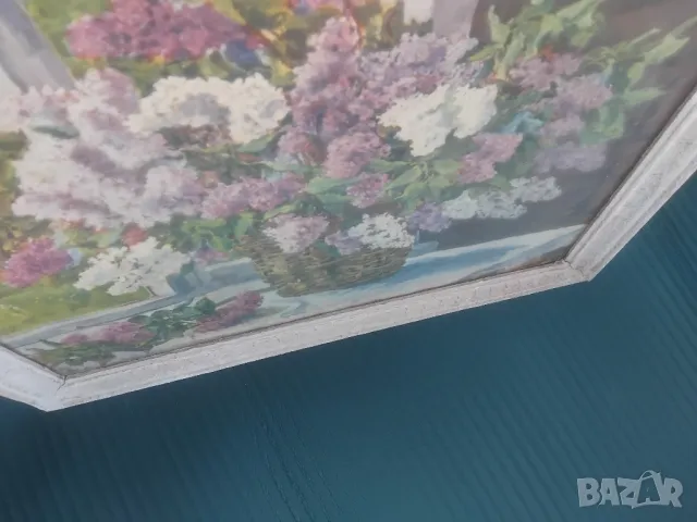 Голяма Картина Люляк / Люляци, снимка 5 - Картини - 48883908