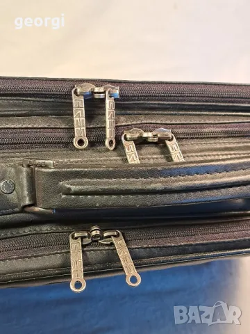 луксозен кожен бизнес куфар Bree, снимка 6 - Куфари - 49216853