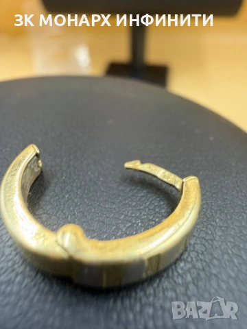 Златна обеца /585/обецата е само една, снимка 4 - Обеци - 53773140