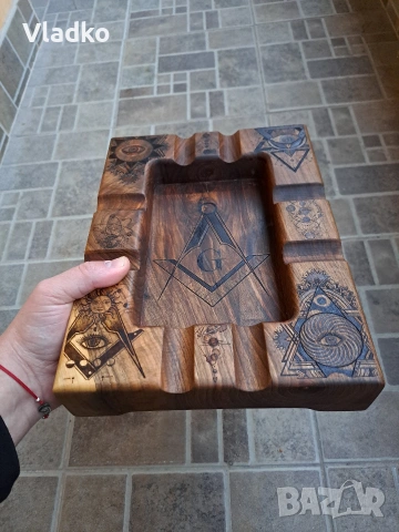 Пепелник за пури , снимка 4 - Декорация за дома - 53250143