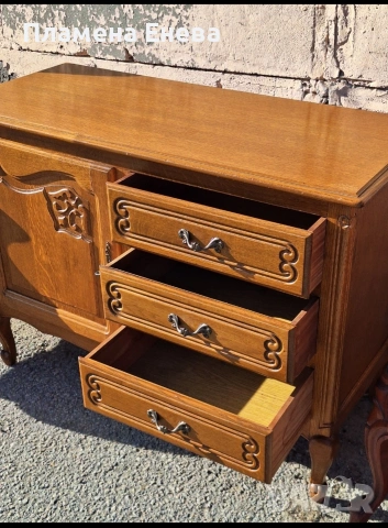 Френско шкафче в стил Луи 15, снимка 3 - Шкафове - 53092366