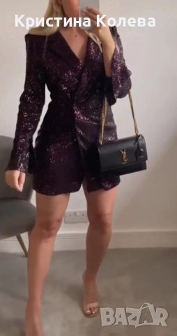 Дамска рокля тип блейзър Zara, снимка 2 - Рокли - 52858103