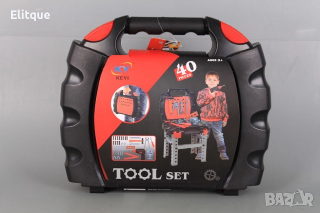 Куфар-маса с инструменти,детски комплект, снимка 7 - Играчки за стая - 52745171