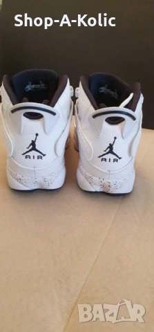 NIKE JORDAN 6 RINGS Confetti White/Black/Canyon Gold, снимка 4 - Кецове - 34598153
