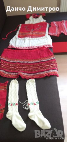 Намалена цена:Автентична българска народна носия , снимка 1 - Антикварни и старинни предмети - 42335958
