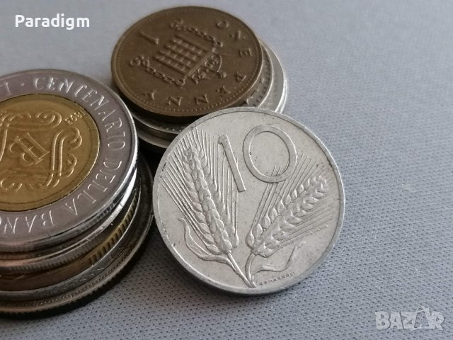 Монета - Италия - 10 лири | 1954г.