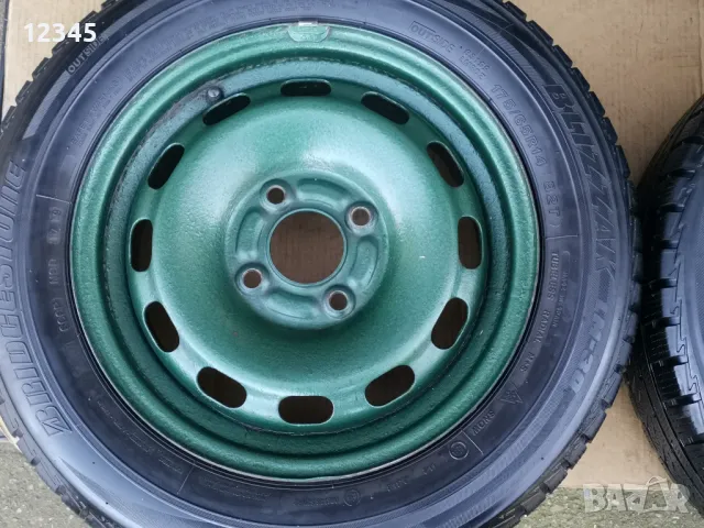 14’’ 4x108 originalni za ford/mazda2 със зимни гуми 175/65R14 dot2019г-№124, снимка 6 - Гуми и джанти - 48440186