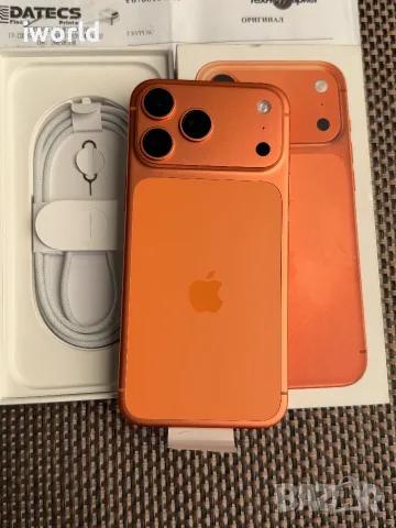 24м ГАРАНЦИЯ ❗️256Gb⚠️iPhone 17 Pro Max Лизинг от 42€/мес Orange❗️КАТО НОВ❗️ с опция на изплащане, снимка 4 - Apple iPhone - 55810928