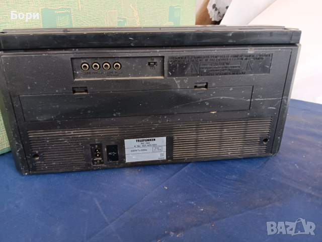 TELEFUNKEN RC 760 Радиокасетофон, снимка 7 - Радиокасетофони, транзистори - 44589799