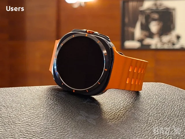 Samsung Galaxy Watch Ultra (2025), 47mm, LTE, Titanium Gray + Orange Band Безжични КАТО НОВ УНИКАЛЕ, снимка 12 - Смарт часовници - 56153332