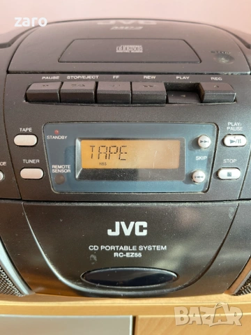 Радиокасетофон JVC RC - EZ55B, снимка 3 - Радиокасетофони, транзистори - 53667790