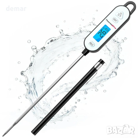 ThermoPro дигитален термометър за месо, термометър за храна, сонда 14,5 см