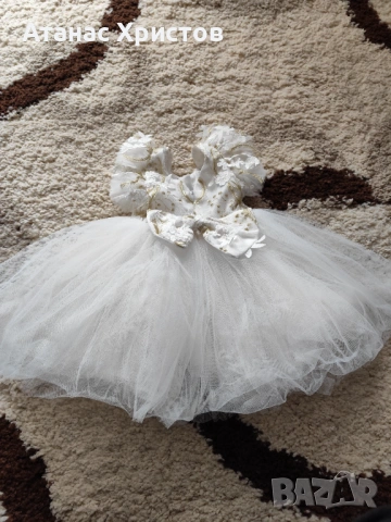 Продавам детска рокля, снимка 2 - Бебешки рокли - 53221030