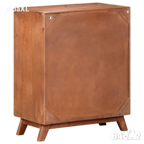 vidaXL Сайдборд, 60x35x75 см, мангово дърво масив, снимка 2 - Бюфети - 56146826