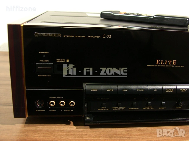  Предусилвател Pioneer c-72 , снимка 5 - Ресийвъри, усилватели, смесителни пултове - 53694107