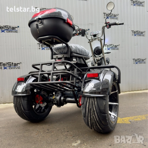 Електрическа триколка HARLEY iX30 ULTRA TELSTAR 3000W 60V / 21Ah с дизайнерски джанти 2026, снимка 11 - Мотоциклети и мототехника - 52411540