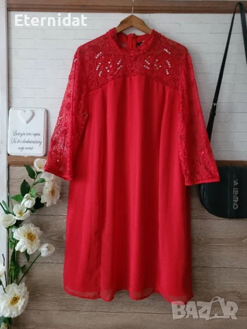 Официална червена рокля DOROTHY PERKINS , снимка 6 - Рокли - 50634720