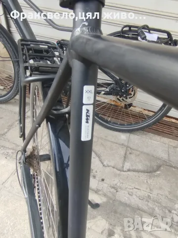 28 цола алуминиев велосипед колело като ново 3 по 10 скорости Shimano deore , снимка 9 - Велосипеди - 56079893