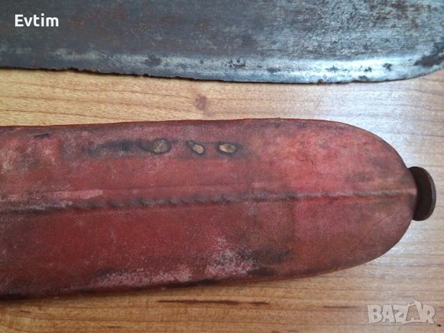 Африкански Масайски (Maasai) къс Меч Seme „Семе”, 20-ти век., снимка 11 - Антикварни и старинни предмети - 53692006