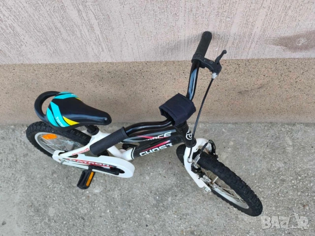 Алуминиев детски велосипед Ghost 16 цола, снимка 4 - Детски велосипеди, триколки и коли - 53849217