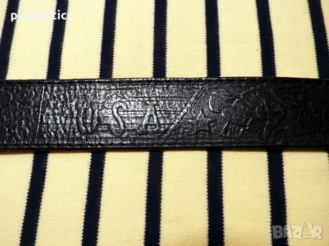 оригинален италиански кожен колан, снимка 5 - Колани - 38921284