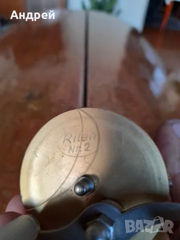 Стара риболовна макара Rileh Nr.2, снимка 4 - Макари - 48140663