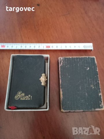 Уникално миниатюрно издание на библията, снимка 1 - Антикварни и старинни предмети - 41502479