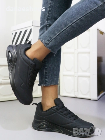 Кожени маратонки с камера на подметката , снимка 8 - Маратонки - 47648373