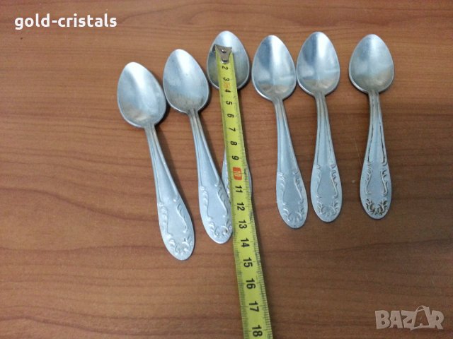 Ретро лъжички за чай, снимка 4 - Антикварни и старинни предмети - 35908744