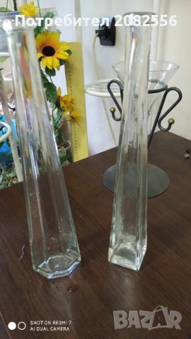 Стъклени вази , снимка 4 - Други стоки за дома - 40534698