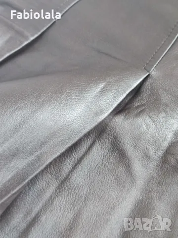 Esprit leather skirt EU 38, снимка 7 - Поли - 47557691