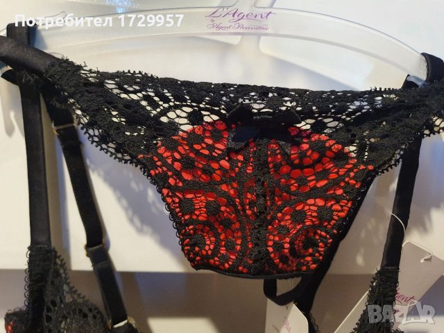 СЕКСИ Сутиен и прашки L'Agent By Agent Provocateur S-UK 32B, снимка 7 - Корсети, бюстиета, топове - 39161903
