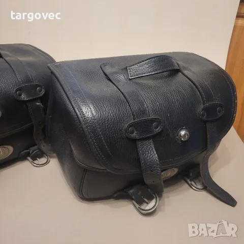 два броя кожени мото дисаги, снимка 7 - Аксесоари и консумативи - 47417765