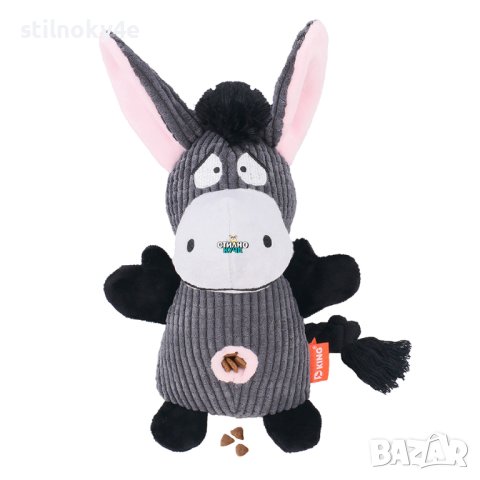 Плюшена играчка за куче с джоб за лакомства Плюшени кучешки играчки Плюшена кучешка играчка, снимка 1