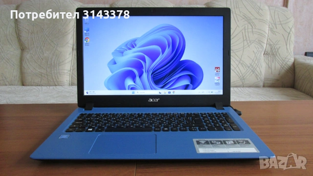 15.6 инча Acer с четириядрен Intel и SSD