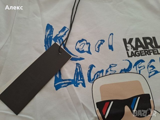 Тениска Karl Lagerfeld , снимка 3 - Тениски - 41490225