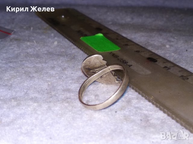 BEST FRIENDS Рядък СРЕБЪРЕН ПРЪСТЕН - СЪРЧИЦЕ Най-ДОБРИ ПРИЯТЕЛКИ Оксидирано СРЕБРО 950 ПРОБА 38494, снимка 12 - Пръстени - 41451109