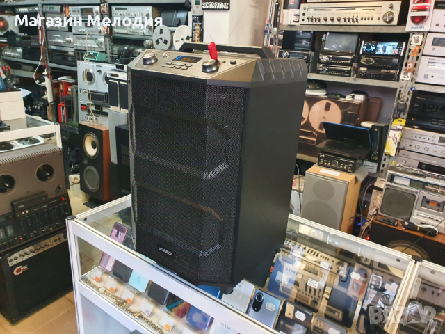 Караоке колона / Тонколона Fenda F&D T5 Trolley, 2.1, 33W, караоке, 3.5mm AUX, 6.3mm AUX, USB, FM, B, снимка 5 - Караоке - 44532190