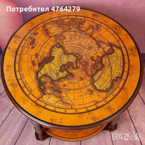 нова Холандия Масичка с Карта, снимка 4 - Маси - 53854979