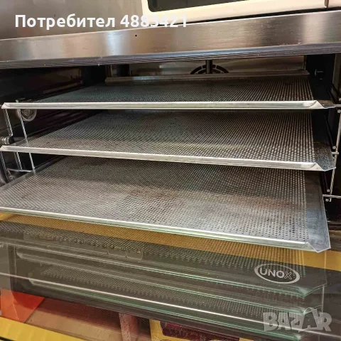 Конвектомат UNOX Elena XF185, 3 тави 600×400, снимка 4 - Обзавеждане за заведение - 56139735
