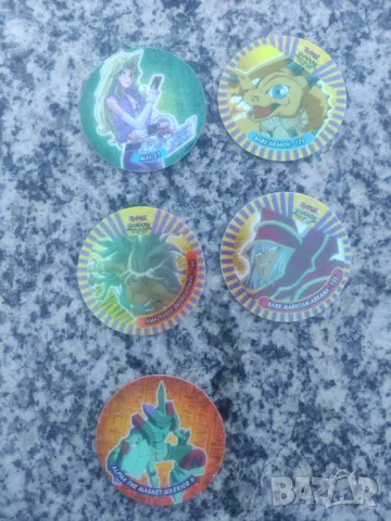 Продавам тазота tazos mister pops и Yu GI OH, снимка 3 - Колекции - 47524519