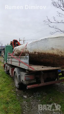 Транспорт самосвал с кран Варна , снимка 2 - Транспортни услуги - 56411426